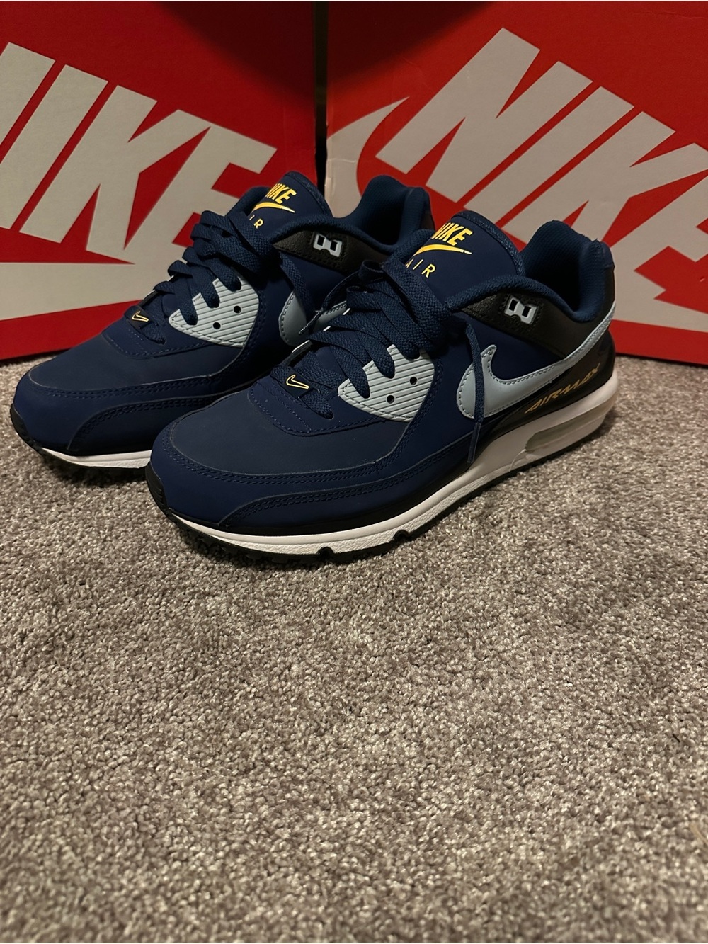 Nike Air Max Wright ‘Brave Blue/Light Armory’ (2012) Size 10